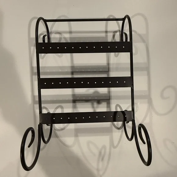 Metal Earring Display Stand - Black - Picture 4 of 5